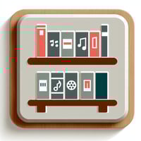 content library icon
